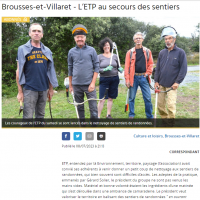 De bon matin, une équipe sur le départ
